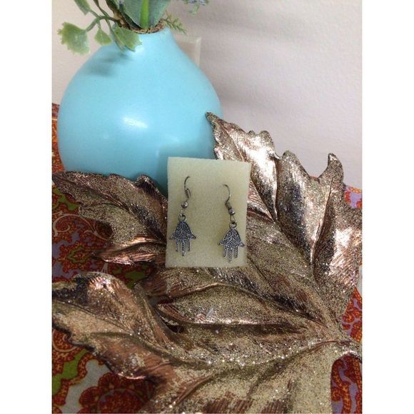 NEW Vintage Bohemian Boho Silver Earring Pierced Dangle 🍂🌸 - Picture 11 of 12